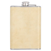 おもしろいノベルティパーソナライズされたキュア – オールヴィンテージ フラスク (裏面)