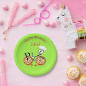 おもしろいノベルティピザが行く ペーパープレート (パーティー)