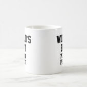 おもしろいノベルティワールドのポテト最高のペレー コーヒーマグカップ (中央)