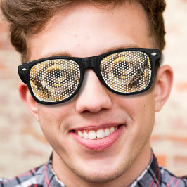 おもしろいノベルティ野獣トカゲの目 レトロサングラス