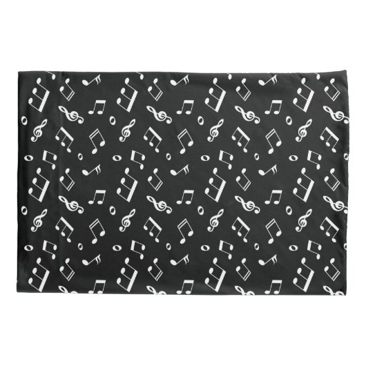 おもしろいノートのパターン 枕カバー (裏面)