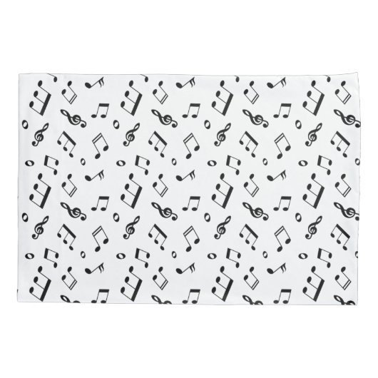 おもしろいノートのパターン 枕カバー (裏面)