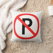 おもしろいノーパーキング クッション (ブランケット)