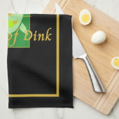 おもしろいハウスオブディンク漬物用クレスト キッチンタオル (四つ折り)