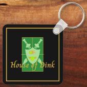 おもしろいハウスオブディンク漬物用クレスト キーホルダー (裏面)