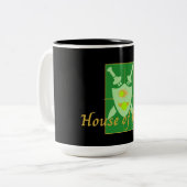 おもしろいハウスオブディンク漬物用クレスト ツートーンマグカップ (正面左)