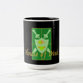 おもしろいハウスオブディンク漬物用クレスト ツートーンマグカップ