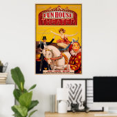 おもしろいハウス劇場 ポスター (ホームオフィス)