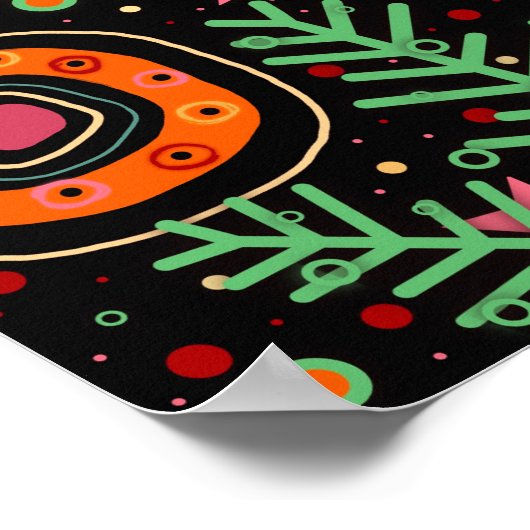 おもしろいハッピーダード親切インスパイアな学校 ポスター (角)