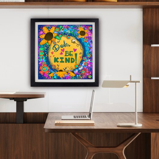 おもしろいハッピードベ親切な(昆虫)マルハナバチ学校 ポスター