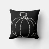 おもしろいハッピーハローウィンカボチャ クッション (裏面)