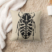 おもしろいハッピーハローウィン虫 クッション (ブランケット)