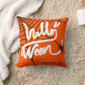 おもしろいハッピーハローウィン10月31日のトリックまたはトリート クッション (ブランケット)
