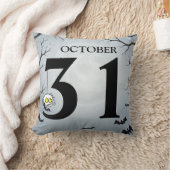 おもしろいハッピーハローウィン10月31日 クッション (ブランケット)
