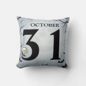 おもしろいハッピーハローウィン10月31日 クッション (正面)