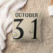 おもしろいハッピーハローウィン10月31日 クッション (ブランケット)