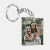 おもしろいハッピーハローウィン キーホルダー (正面左)