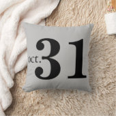 おもしろいハッピーハローウィン クッション (ブランケット)