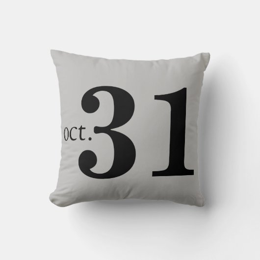 おもしろいハッピーハローウィン クッション (正面)