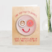 おもしろいハッピーバレンタインデー シーズンカード (正面)