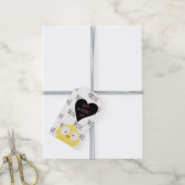 おもしろいハッピーバレンタインデー「鉱山のパターン」シック ギフトタグ (より糸付き)