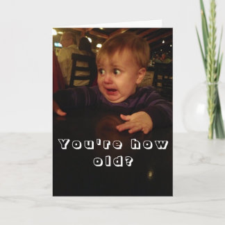 おもしろいハッピーバースデーカード カード