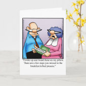 おもしろいハッピーバースデーカード カード (黄色い花)