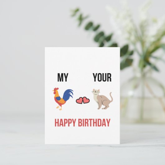 おもしろいハッピーバースデーカード シーズンカード (スタンド正面)