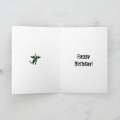 おもしろいハッピーバースデーグリーティングカード カード (内部)