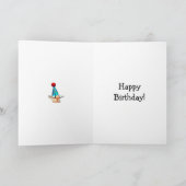 おもしろいハッピーバースデーグリーティングカード カード (内部)