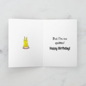 おもしろいハッピーバースデーグリーティングカード カード (内部)