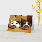 おもしろいハッピーバースデー カード (黄色い花)