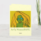 おもしろいハッピーバースデー! カード (裏面)