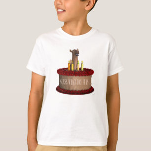 おもしろいハッピーバースデー Tシャツ