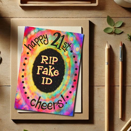 おもしろいハッピーバースデーRIPフェイクID おもしろい カード