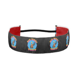 おもしろいハッピー・ヘン・パーティー ブライズ・トゥ・ビー・パーティー アスレチックヘッドバンド