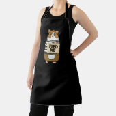 おもしろいハムスター監獄食べ物を与え服Me Food エプロン (インサイチュ)