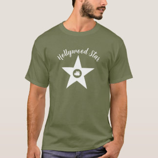 おもしろいハリウッドスターシャツ Tシャツ