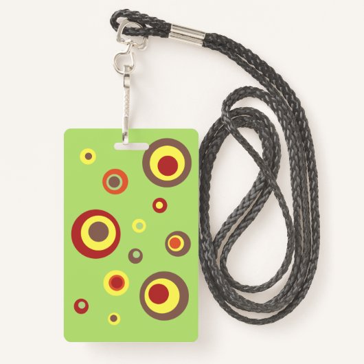 おもしろいハリネズミ校長のオフィス峠 バッジ (裏面ランヤード)