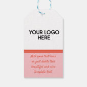 おもしろいハリネズミ。カスタマイズ可能な素晴らしい一日を過ごす ギフトタグ (裏面)