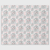 おもしろいハリネズミ。カスタマイズ可能な素晴らしい一日を過ごす ラッピングペーパー (フラット)