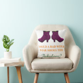 おもしろいハロウィンザホリデーバッドウィッチファブラス クッション (椅子)