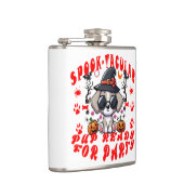 おもしろいハロウィンドッグパンプキンデザインfor Pets! フラスク (右)