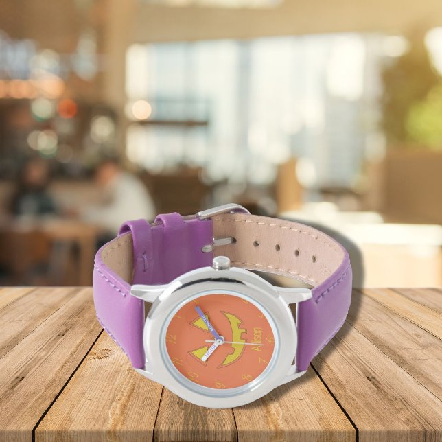 おもしろいハロウィン不気味キッズ 腕時計 (クリエイターアップロード済み)