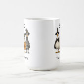 おもしろいハロウィン不気味 コーヒーマグカップ (中央)