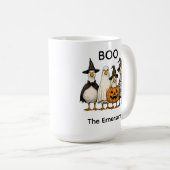 おもしろいハロウィン不気味 コーヒーマグカップ (正面右)