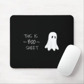 おもしろいハロウィン幽霊これがブーシート マウスパッド (マウス)