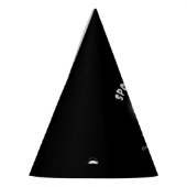 おもしろいハロウィン幽霊不気味ワン最初の1歳の誕生日 パーティーハット (左)