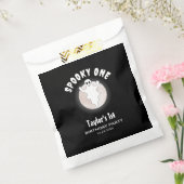 おもしろいハロウィン幽霊不気味ワン最初の1歳の誕生日 フェイバーバッグ (封をした状態)