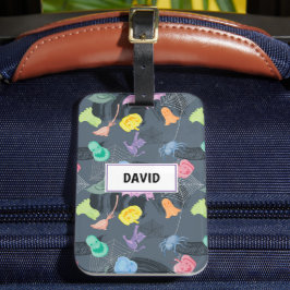 おもしろいハロウィーンのカスタマイズ ラゲッジタグ